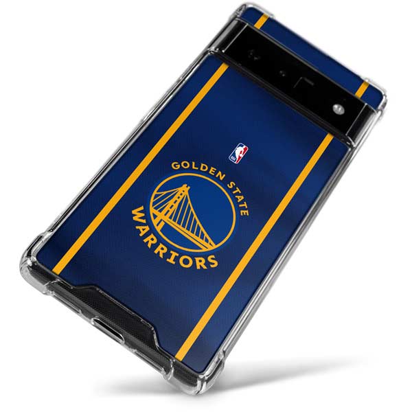 NBA Golden State Warriors Jersey Google Pixel 6 Clear Case