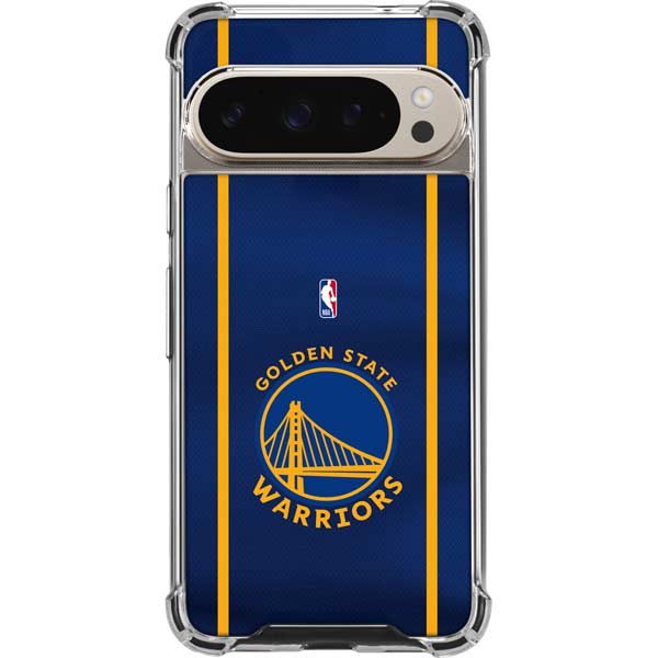 NBA Golden State Warriors Jersey Google Pixel 9/9 Pro Clear Case