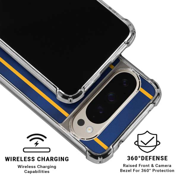 NBA Golden State Warriors Jersey Google Pixel 9/9 Pro Clear Case