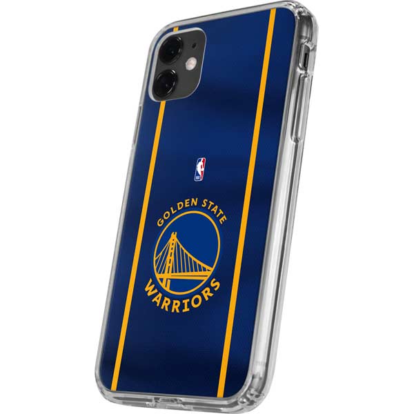 NBA Golden State Warriors Jersey iPhone 11 Clear Case