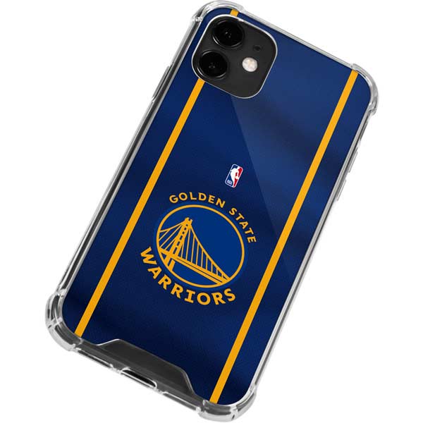NBA Golden State Warriors Jersey iPhone 12 Clear Case