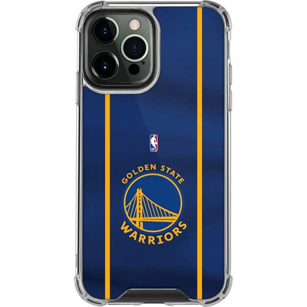 NBA Golden State Warriors Jersey iPhone 14 Pro Max Clear Case