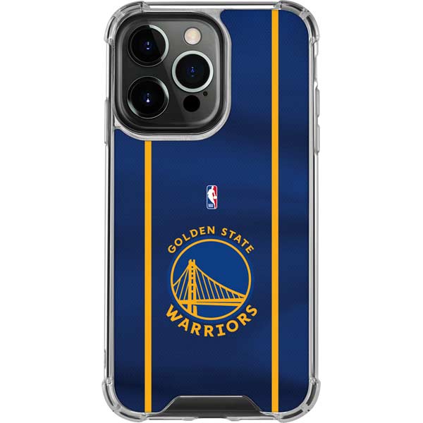 NBA Golden State Warriors Jersey iPhone 15 Pro Max Clear Case