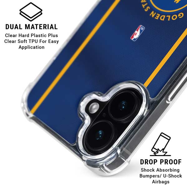 NBA Golden State Warriors Jersey iPhone 16 MagSafe Case