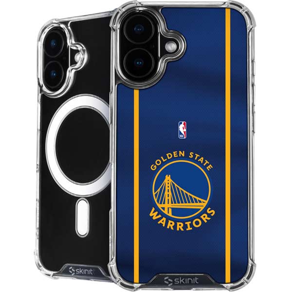 NBA Golden State Warriors Jersey iPhone 16 Plus MagSafe Case