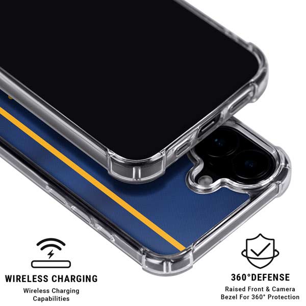 NBA Golden State Warriors Jersey iPhone 16 Plus MagSafe Case