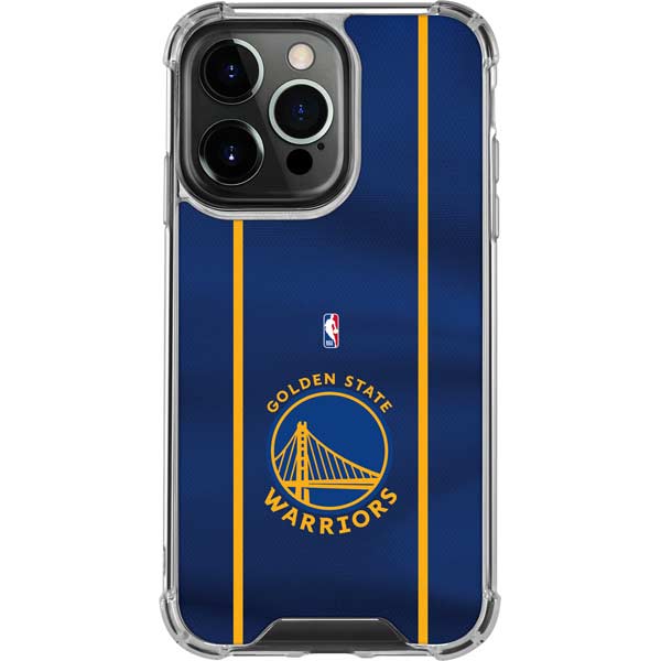 NBA Golden State Warriors Jersey iPhone 16 Pro Clear Case