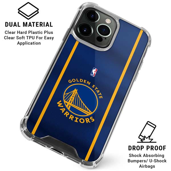NBA Golden State Warriors Jersey iPhone 16 Pro Clear Case