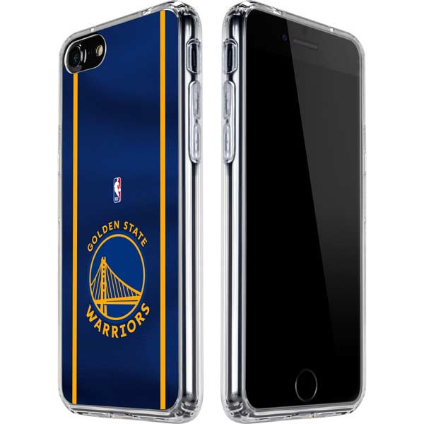 NBA Golden State Warriors Jersey iPhone SE (2nd & 3rd Gen) Clear Case