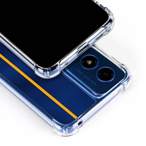 NBA Golden State Warriors Jersey Moto G Play 4G (2024) Clear Case