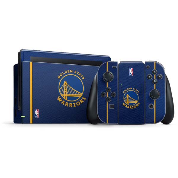 NBA Golden State Warriors Jersey Nintendo Switch Bundle Skin