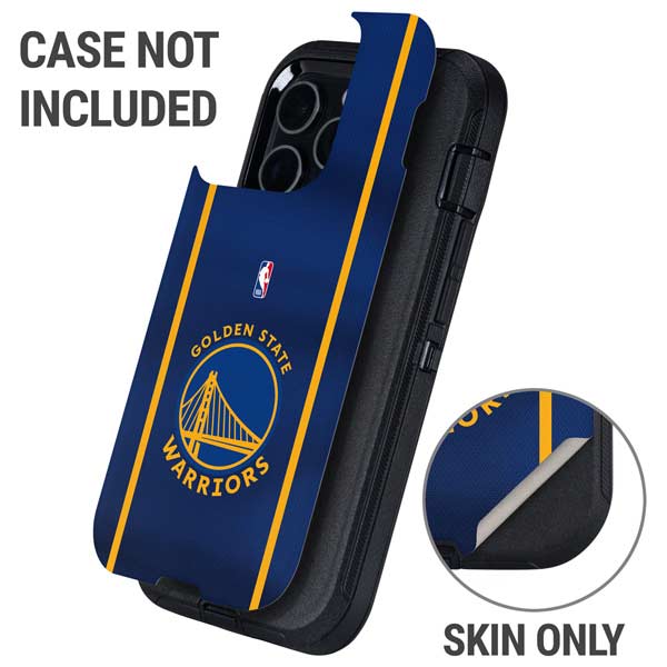 NBA Golden State Warriors Jersey Otterbox Defender iPhone Skin