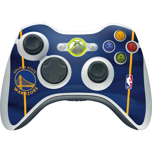 NBA Golden State Warriors Jersey Xbox 360 Wireless Controller Skin