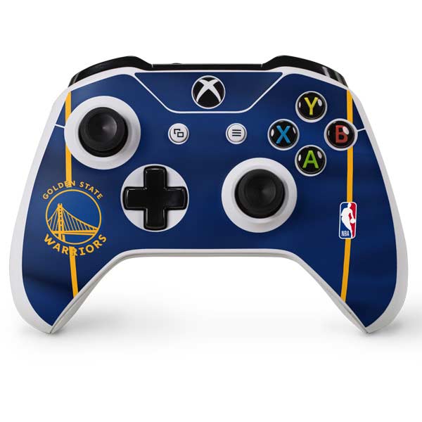 NBA Golden State Warriors Jersey Xbox One X Controller Skin