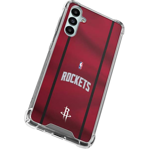 NBA Houston Rockets Jersey Galaxy A14 5G Clear Case