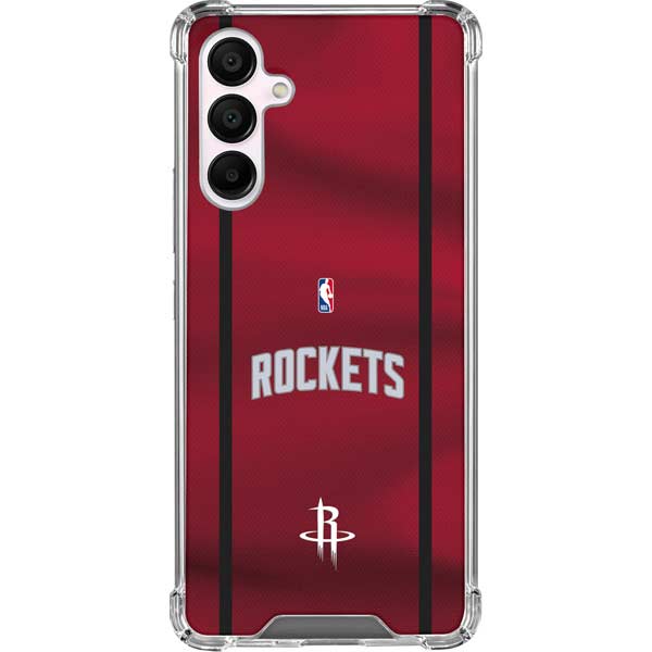 NBA Houston Rockets Jersey Galaxy A16 5G Clear Case