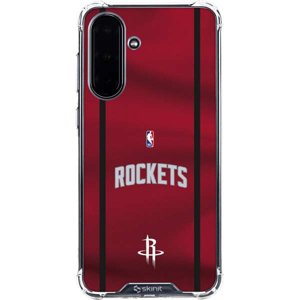 NBA Houston Rockets Jersey Galaxy A36 5G Clear Case