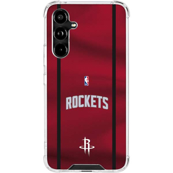 NBA Houston Rockets Jersey Galaxy A54 5G Clear Case