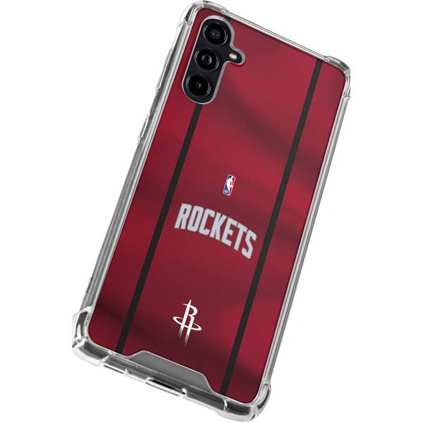 NBA Houston Rockets Jersey Galaxy A54 5G Clear Case