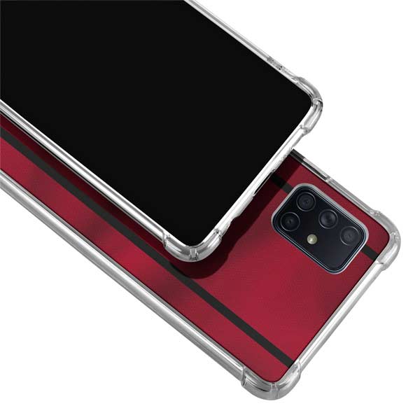 NBA Houston Rockets Jersey Galaxy A71 5G Clear Case