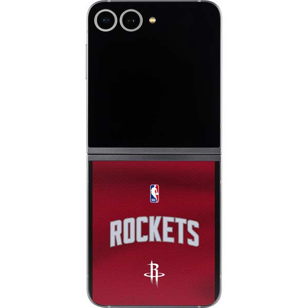 NBA Houston Rockets Jersey Galaxy Z Flip6 Skin
