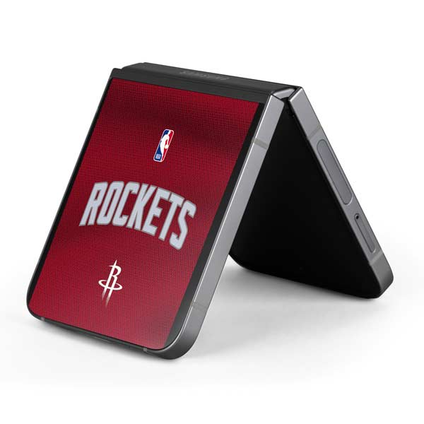 NBA Houston Rockets Jersey Galaxy Z Flip6 Skin