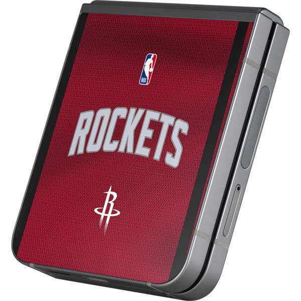 NBA Houston Rockets Jersey Galaxy Z Flip6 Skin
