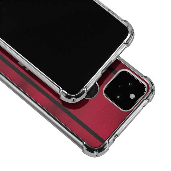 NBA Houston Rockets Jersey Google Pixel 5a 5G Clear Case