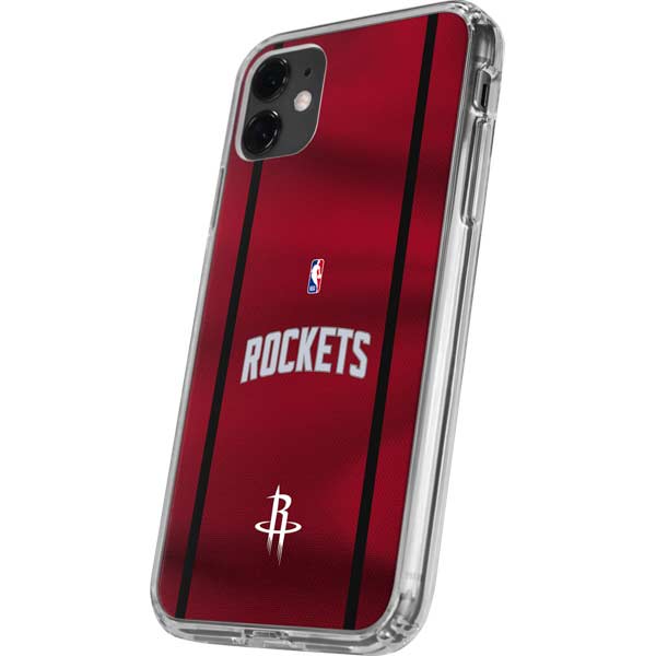 NBA Houston Rockets Jersey iPhone 11 Clear Case