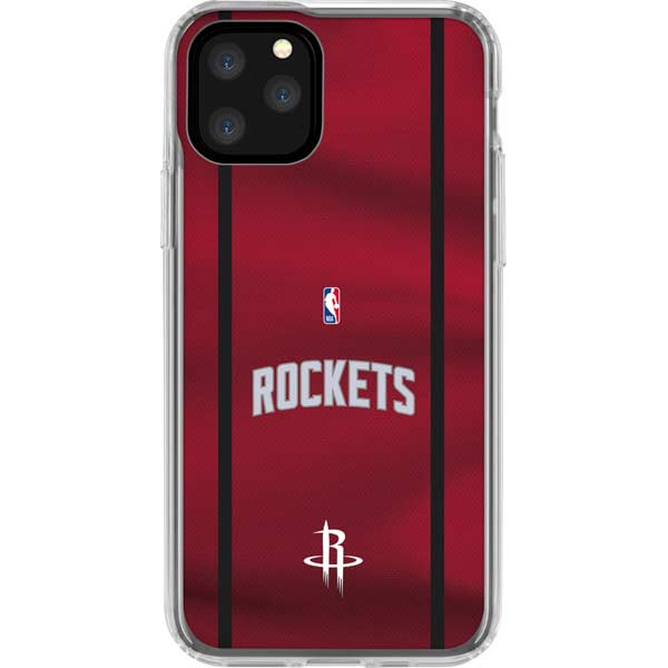 NBA Houston Rockets Jersey iPhone 11 Pro Clear Case