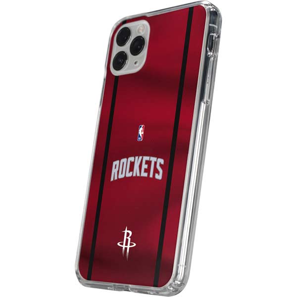 NBA Houston Rockets Jersey iPhone 11 Pro Clear Case