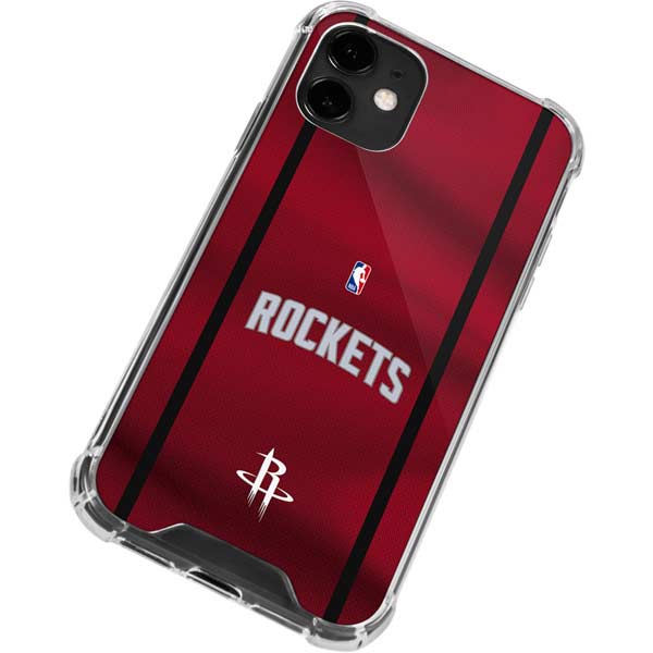 NBA Houston Rockets Jersey iPhone 12 Clear Case