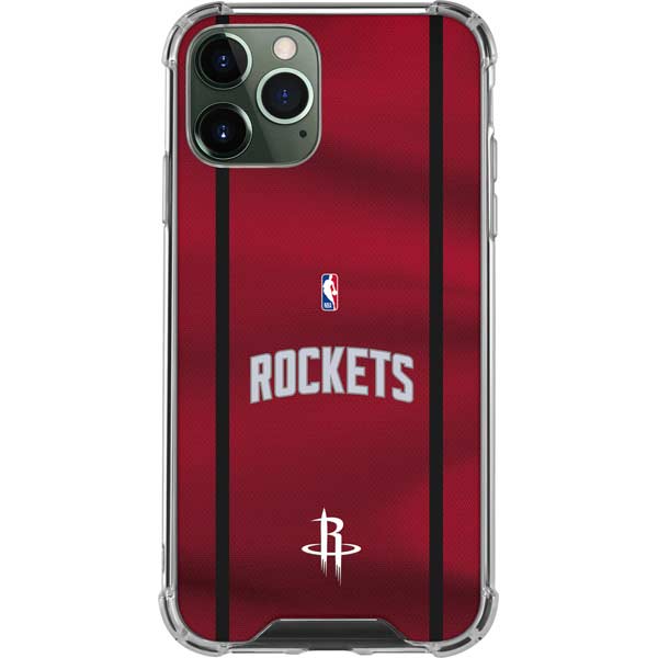 NBA Houston Rockets Jersey iPhone 12 Pro Max Clear Case