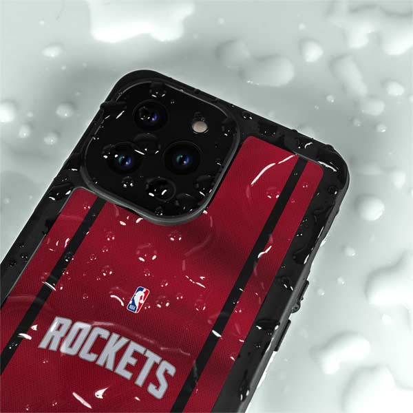 NBA Houston Rockets Jersey iPhone 14 Pro Max Waterproof Case