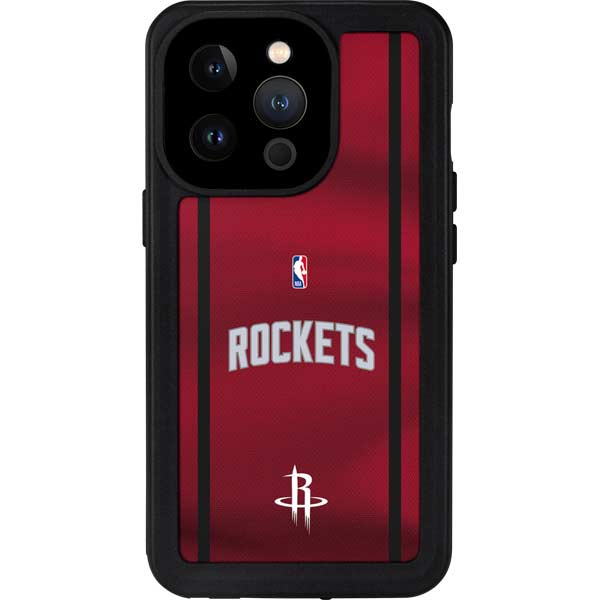 NBA Houston Rockets Jersey iPhone 14 Pro Waterproof Case