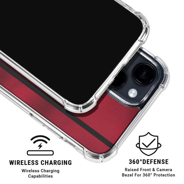 NBA Houston Rockets Jersey iPhone 15 Clear Case