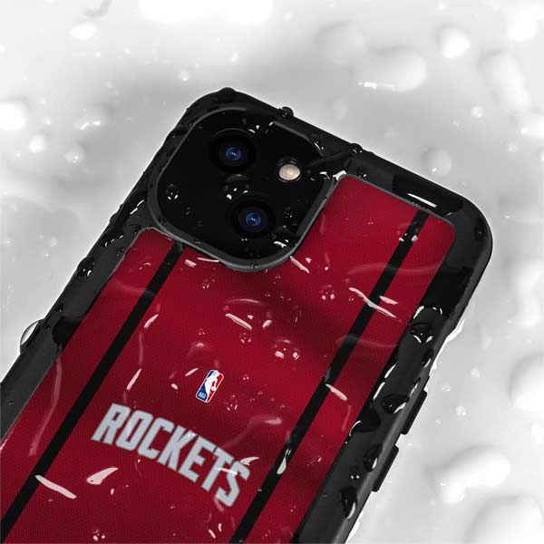 NBA Houston Rockets Jersey iPhone 15 Waterproof Case
