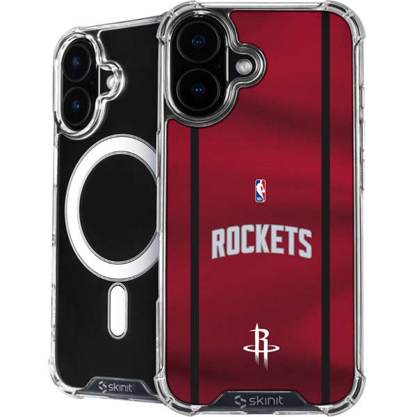 NBA Houston Rockets Jersey iPhone 16 Plus MagSafe Case