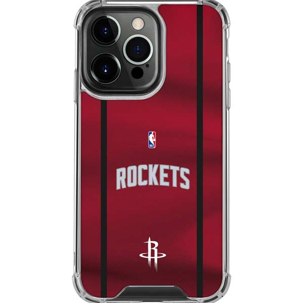 NBA Houston Rockets Jersey iPhone 16 Pro Max Clear Case