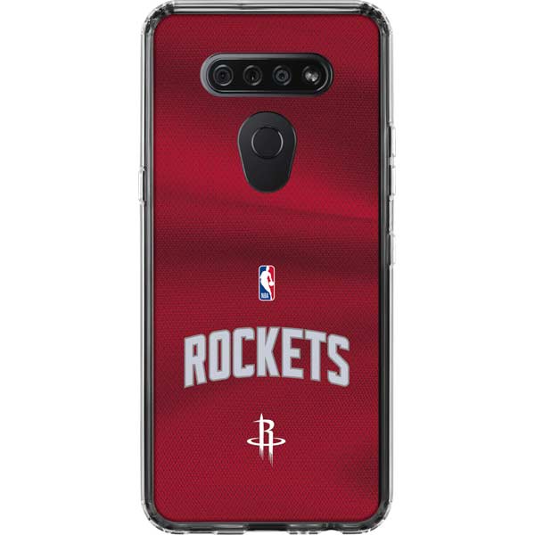 NBA Houston Rockets Jersey LG K51/Q51 Clear Case