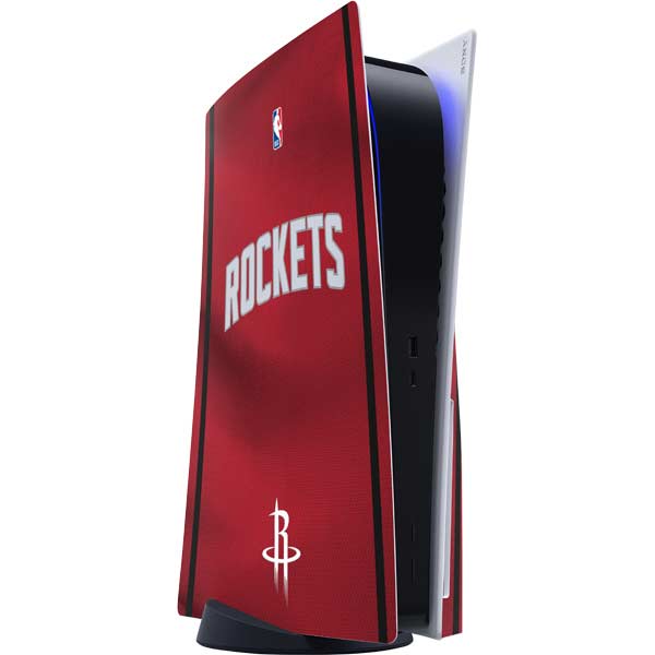 NBA Houston Rockets Jersey PS5 Console Skin
