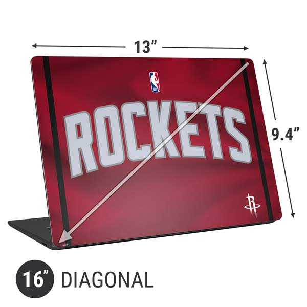 NBA Houston Rockets Jersey Universal Laptop 16in (13 x 9.4in) Skin