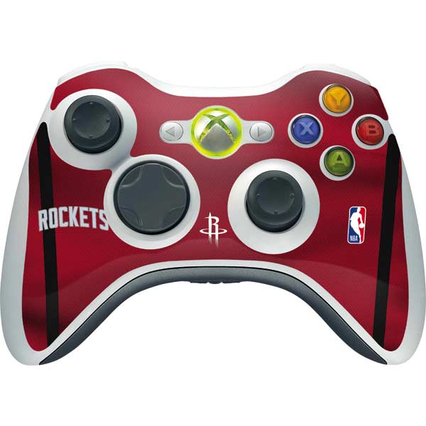 NBA Houston Rockets Jersey Xbox 360 Wireless Controller Skin