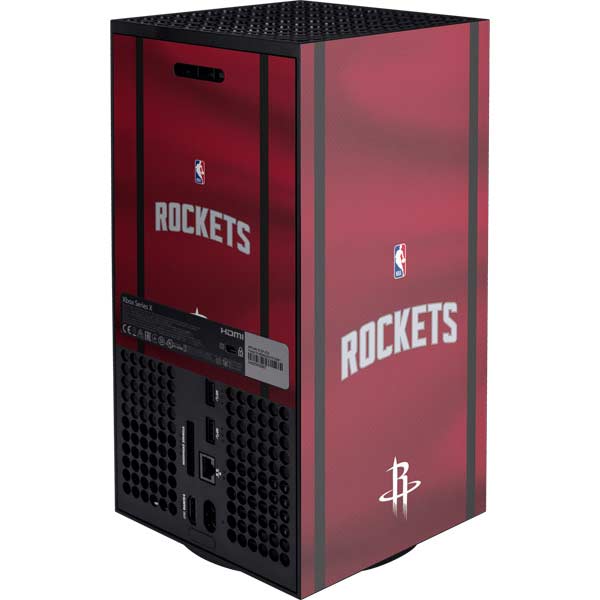 NBA Houston Rockets Jersey XBox Series X Digital Edition Console Skin