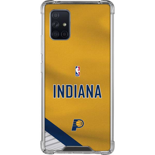 NBA Indiana Pacers Jersey Galaxy A71 5G Clear Case