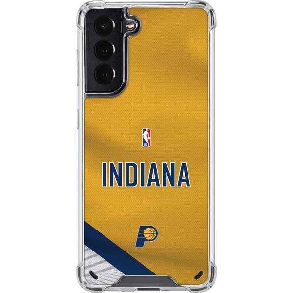NBA Indiana Pacers Jersey Galaxy S21 5G Clear Case