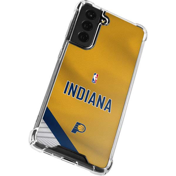 NBA Indiana Pacers Jersey Galaxy S21 FE Clear Case