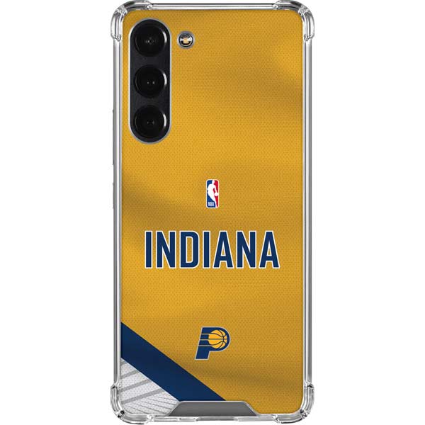 NBA Indiana Pacers Jersey Galaxy S23 Plus Clear Case