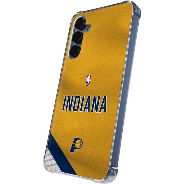 NBA Indiana Pacers Jersey Galaxy S24 Clear Case