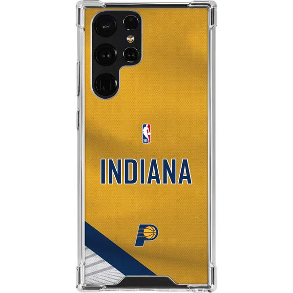 NBA Indiana Pacers Jersey Galaxy S24 Ultra Clear Case